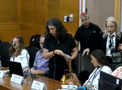 ח"כ פוגל העיף עו"ד מהדיון בוועדה: "תתביישי לך". צפו