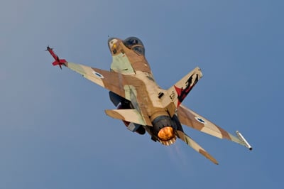 איתות לחמאס: מטוסי קרב חלפו מעל דרום הרצועה