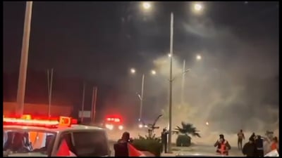 צפו: כוחות מג"ב מונעים את חגיגות שחרור המחבלים