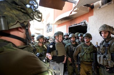 נתניהו ברצועת עזה: "שום דבר לא יעצור אותנו"