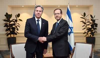 בלינקן שוחח עם הרצוג: "יש חשיבות למנוע הסלמה"