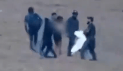 תיעוד דרמטי: רגעי החטיפה של עמית סוסנה לעזה. צפו