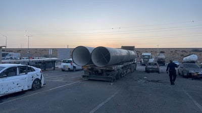 מטח כבד: פגיעה ישירה בחניון משאיות בבאר שבע