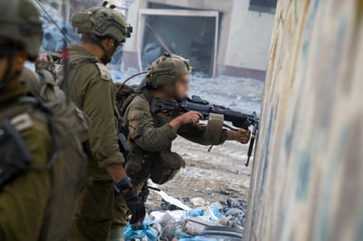 עזה: לוחמים זיהו מחבלים שמתכוננים לקרב ותקפו