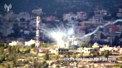 תיעוד: צה"ל תקף מטרות של חיזבאללה בלבנון