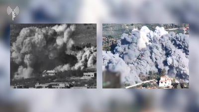 הלחימה בצפון: צה"ל תקף תשתיות טרור של חיזבאללה