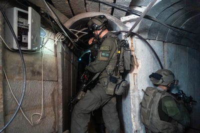 ק"מ וחצי של מנהרה: מפעל הרקטות בחאן יונס. צפו
