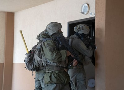 אוגדה 162 חזרה לפעול בצפון הרצועה. צפו בתיעוד