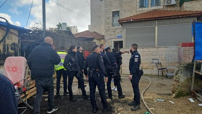4 פצועים בשריפה בבניין בי-ם, בהם אישה במצב קשה