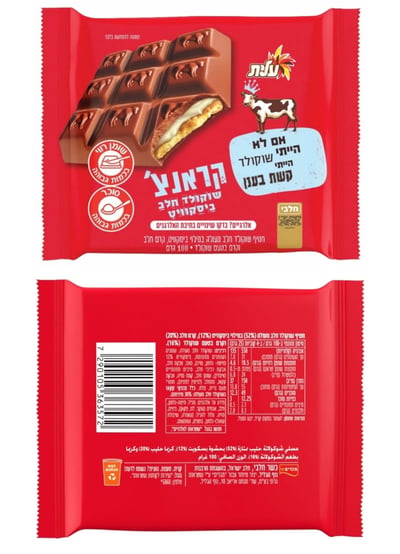 שטראוס מודיעה: ריקול לביסקוויט השוקולד המוכר
