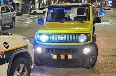 בלב ת"א: תושב רמאללה התפרע על הכביש ונעצר