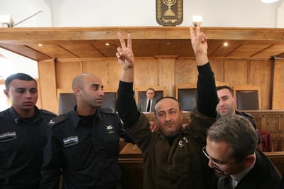 מרואן ברגותי מנסה לעורר אינתיפאדה שלישית מהכלא