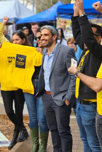 יאיר שטבון נבחר לראשות העיר אריאל
