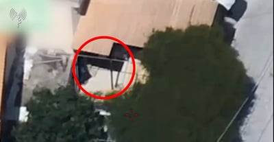 מחבלי חיזבאללה חוסלו בכניסתם למבנה צבאי. צפו