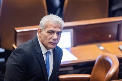 לפיד: אני יודע שקשה לדמיין, אבל זה התסריט הכי סביר