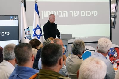 גלנט: מלחמה בצפון- קשה לישראל, קטסטרופה ללבנון