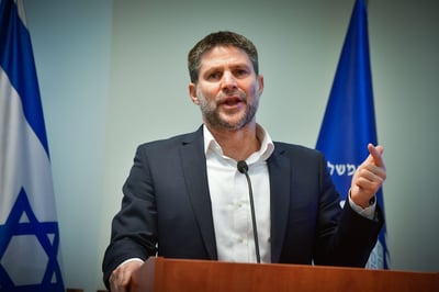 סמוטריץ' קורא: "ליצור רצועת ביטחון בדרום לבנון"