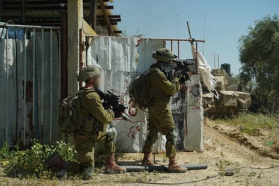 "תבואו, אנחנו פורצים!": תיעוד מרגעי הלחימה בעזה