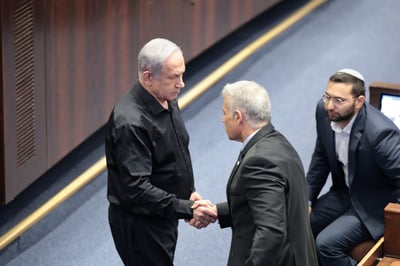 לפיד: "מזכיר שלנתניהו יש ממני רשת ביטחון"