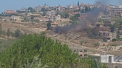 זירת החיסול בלבנון