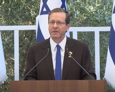 הרצוג: ״ברגעים אלה זוכרים את מה שמונח על הכף״