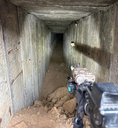 תיעוד מיוחד: כך חוסל מפקד בחמאס במנהרות חאן יונס. צפו