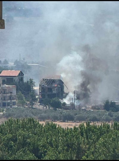 תקיפה אווירית בדרום לבנון: 4 מחבלים חוסלו 3 נפצעו