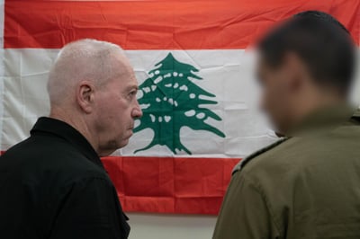 גלנט בצפון: "עוקבים אחרי המתרחש בטהרן ובביירות"
