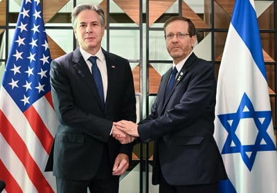 הרצוג נפגש עם בלינקן: יש גורם אחד שמונע עסקה