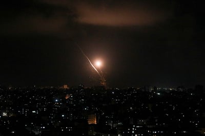 אזעקות בעוטף עזה: 2 רקטות יורטו, אין נפגעים