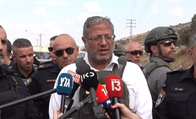 בן גביר: "מי שמאשים את הממשלה, מהדהד את תעמולת החמאס"