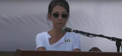 אימו של הרש (צילום מתוך השידור)