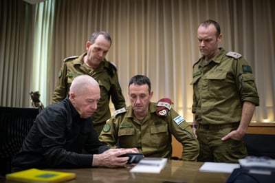הרמטכ"ל צפה בחיסול מהטלפון של גלנט