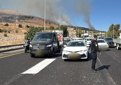 בשעה אחת: חיזבאללה שיגר כ-100 רקטות לצפון