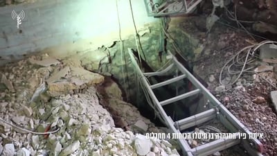 קרבות מתחת לקרקע: תיעוד המנהרה בה נפלו 5 לוחמי גולני