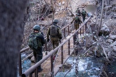צה"ל התיר לפרסום: כוח גולני הגיע לליטני