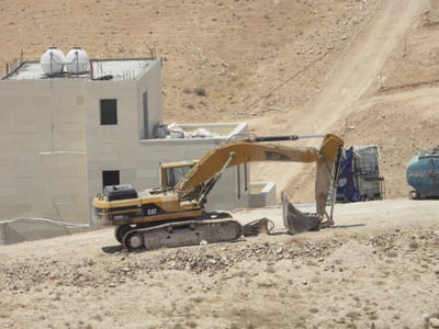 לאחר ההריסה בשמורה ההסכמית: מספר המבנים הבלתי חוקיים נחשף