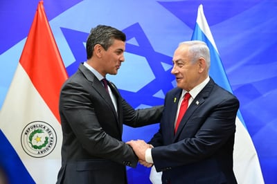 בקביעת מזוזה חגיגית: שגרירות פרגוואי נחנכה בירושלים | צפו