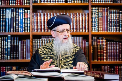 איום בדרגה 6: הרב דוד יוסף על הכוונת של ארגוני הטרור