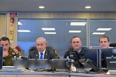 צפו: נתניהו בבור, מתייחס לראשונה לתקיפה בתימן