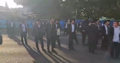 הפגנת הפלג הירושלמי בבני ברק: כביש 4 נחסם לתנועה