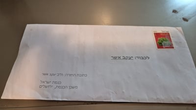 המשטרה הוזעקה: מעטפות חשודות נשלחו לבתי הח"כים
