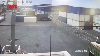 צפו בתיעוד: רגעי ההתפוצצות בנמל בנדר עבאס באיראן