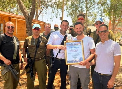 גיא הוכמן בשומרון: אין על השומרון, אנחנו בתקופה היסטורית!