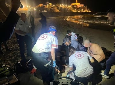 אסון במים: בן 15 טבע למוות בחוף הים ביפו