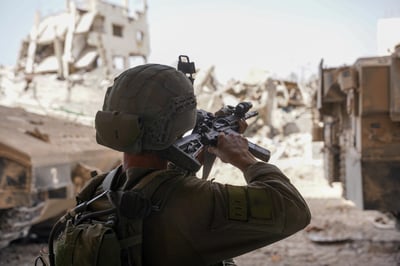 לקראת התמרון: גבעתי נלחמים בפאתי העיר עזה. צפו