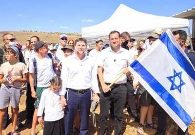 בהובלת יוסי דגן: אלפים בצעדה בשומרון לציון יובל להתיישבות