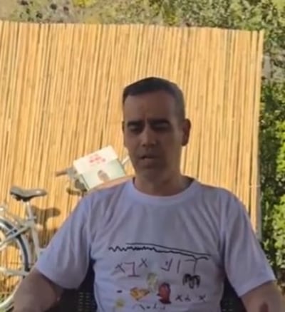 עמרי מירן במסר ראשון: "חזרנו להיות משפחה שלמה"