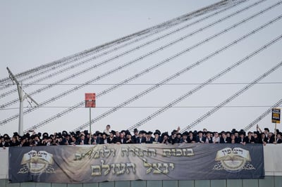 חיילים חרדים השתתפו בעצרת; דו"צ: "המקרה נמצא בבירור"