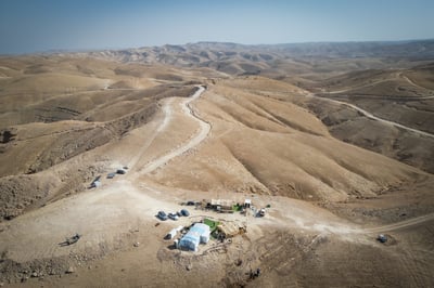 הר חברון: ערבים תקפו יהודי בחווה, מד"א פינו אותו לסורוקה